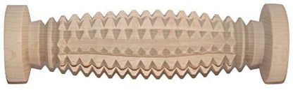 Wooden foot and body massager - single | Wooden massage roller | Foot and body relaxation device | Wood massage roller