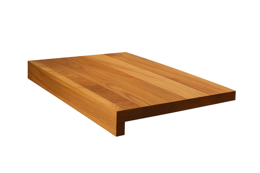 Drewniana deska kuchenna z rantem – stolnica mini z drewna czereśniowego 47 cm | Chłopcy z Rancza