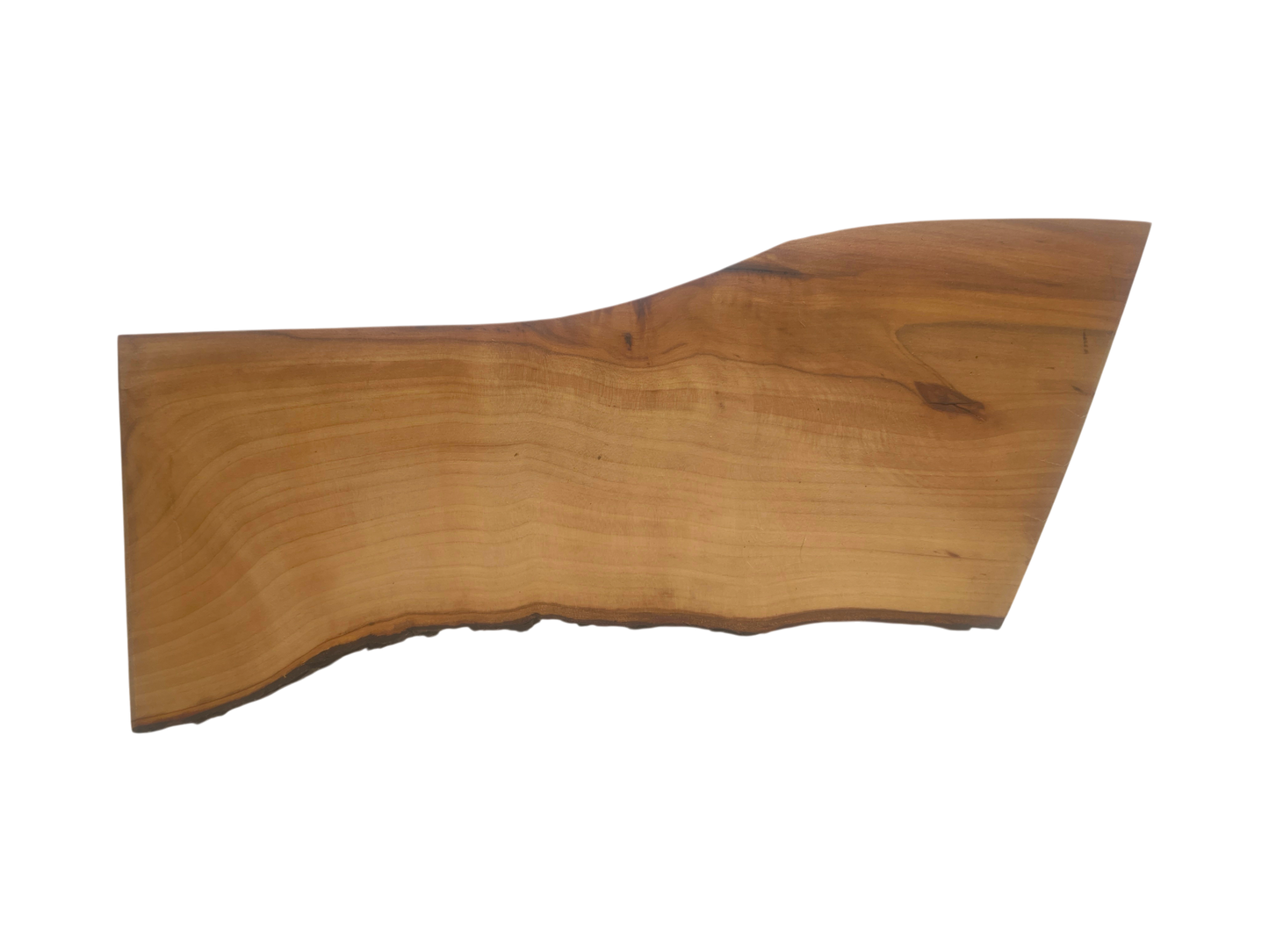 Deska z drewna jabłoniowego – unikatowa, olejowana, okorowana