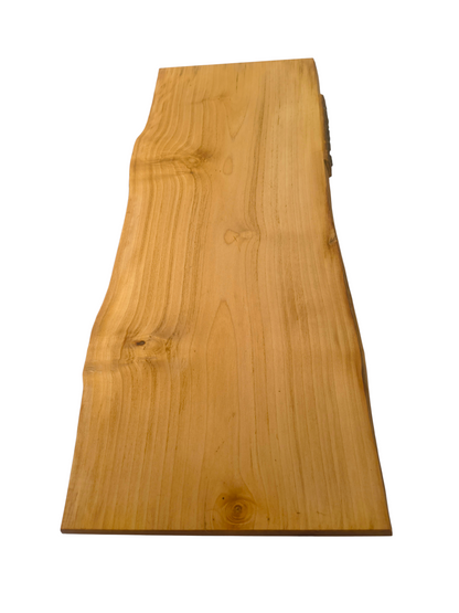 Deska z jawora | Deska z drewna jaworowego – unikatowa, olejowana, okorowana, naturalna, idealna do kuchni i serwowania