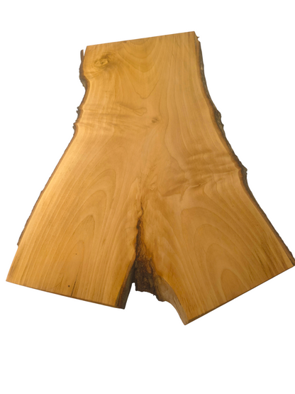 Deska z jawora | Deska z drewna jaworowego – unikatowa, olejowana, okorowana, naturalna, idealna do kuchni i serwowania