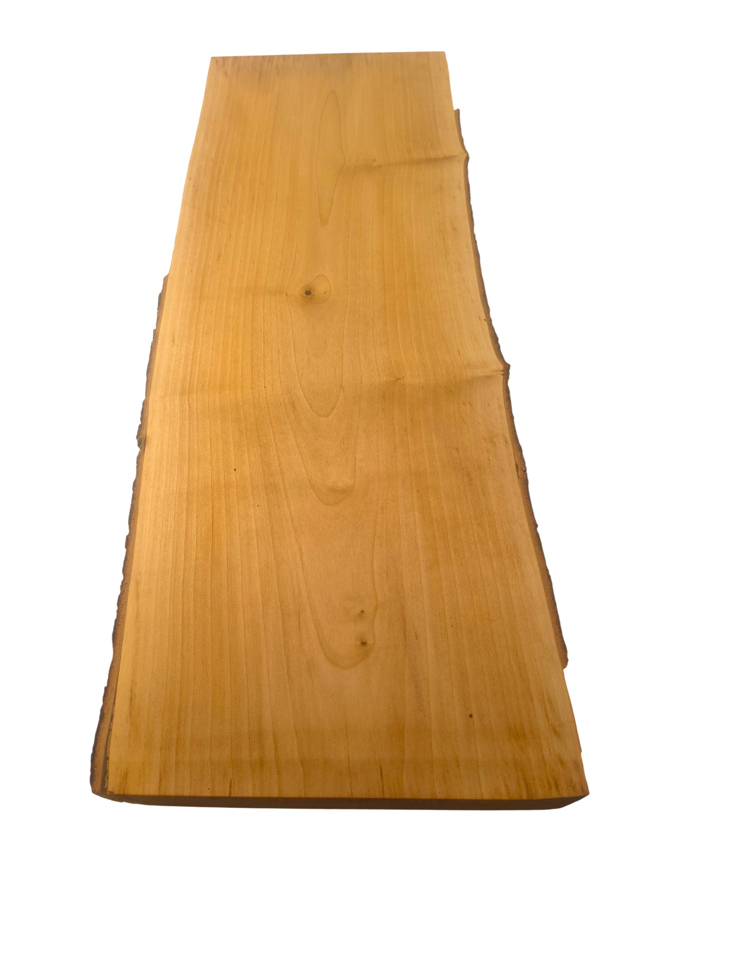 Deska z jawora | Deska z drewna jaworowego – unikatowa, olejowana, okorowana, naturalna, idealna do kuchni i serwowania