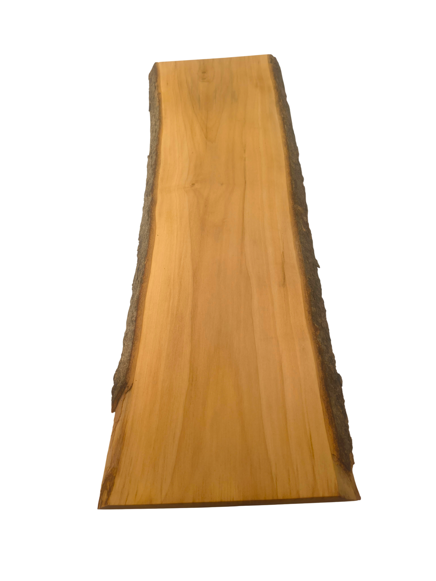 Deska z jawora | Deska z drewna jaworowego – unikatowa, olejowana, okorowana, naturalna, idealna do kuchni i serwowania