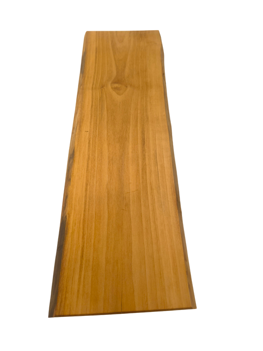 Deska z jawora | Deska z drewna jaworowego – unikatowa, olejowana, okorowana, naturalna, idealna do kuchni i serwowania