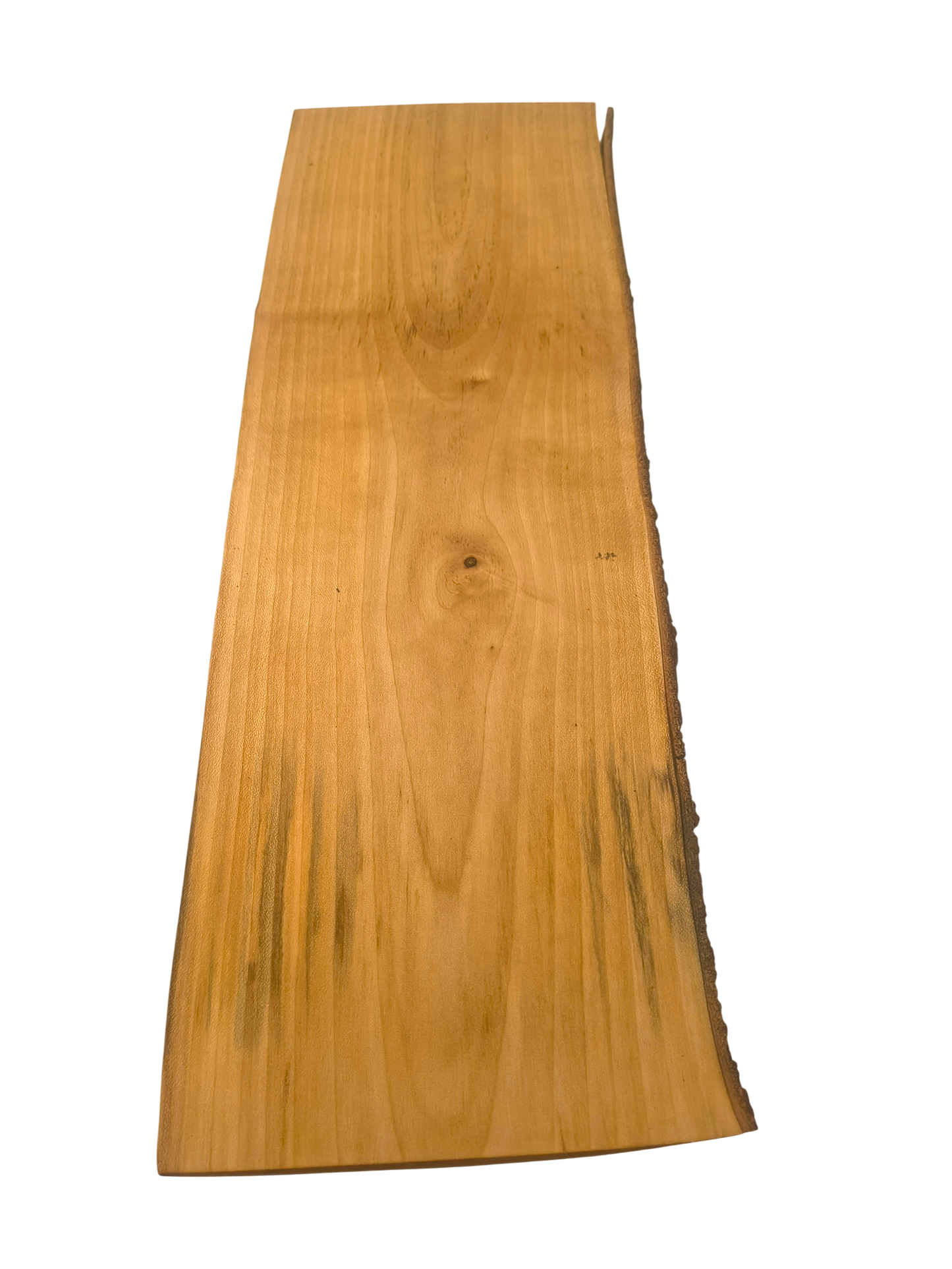 Deska z jawora | Deska z drewna jaworowego – unikatowa, olejowana, okorowana, naturalna, idealna do kuchni i serwowania