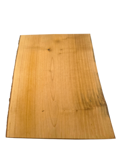 Deska z jawora | Deska z drewna jaworowego – unikatowa, olejowana, okorowana, naturalna, idealna do kuchni i serwowania