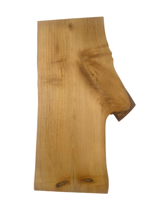 Deska z drewna jaworowego – unikatowa, olejowana, okorowana