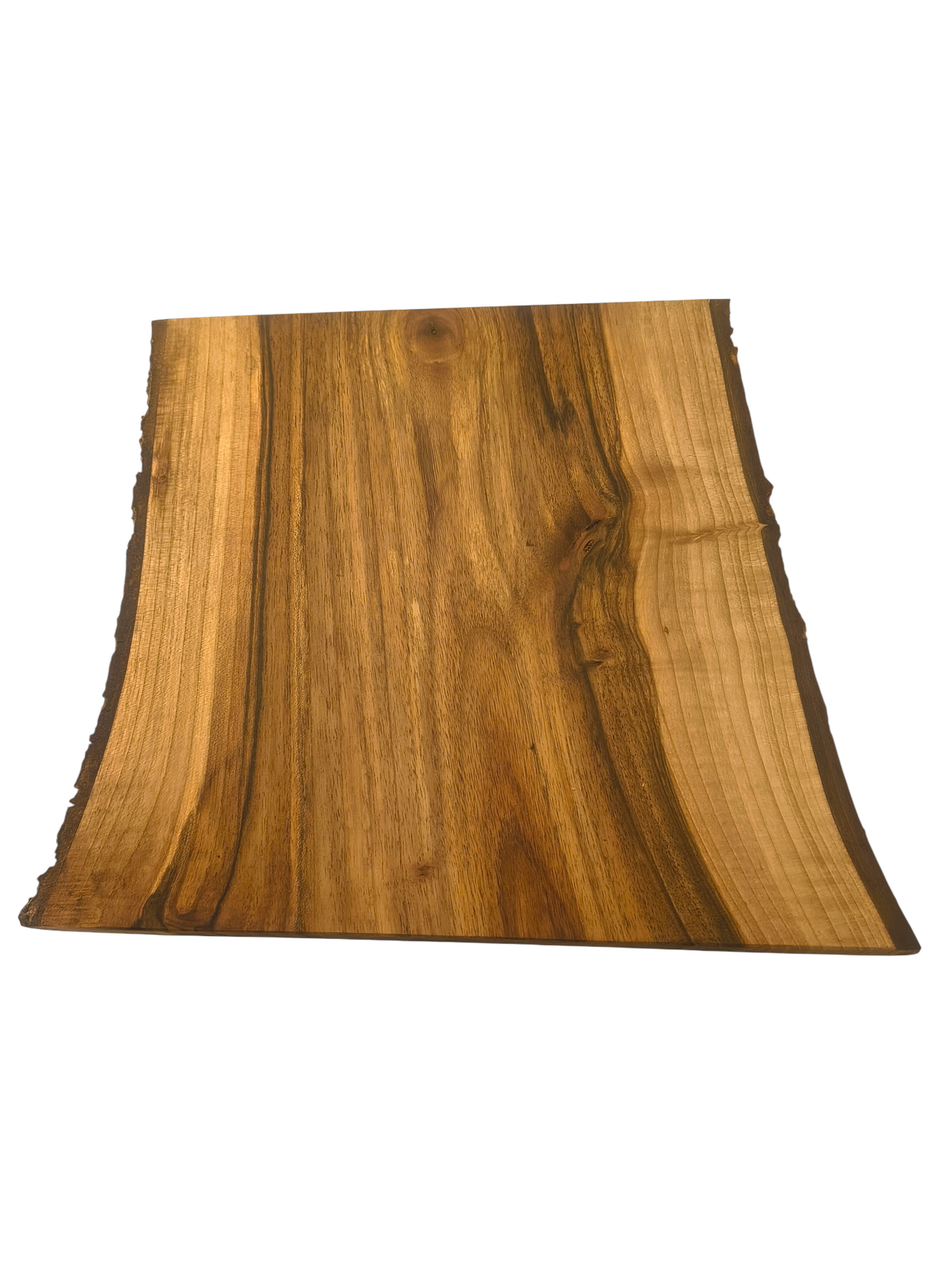 Deska z orzecha | Deska z drewna orzecha włoskiego – unikatowa, olejowana, okorowana, naturalna, idealna do kuchni i serwowania
