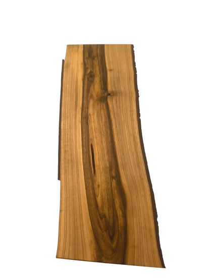 Deska z orzecha | Deska z drewna orzecha włoskiego – unikatowa, olejowana, okorowana, naturalna, idealna do kuchni i serwowania