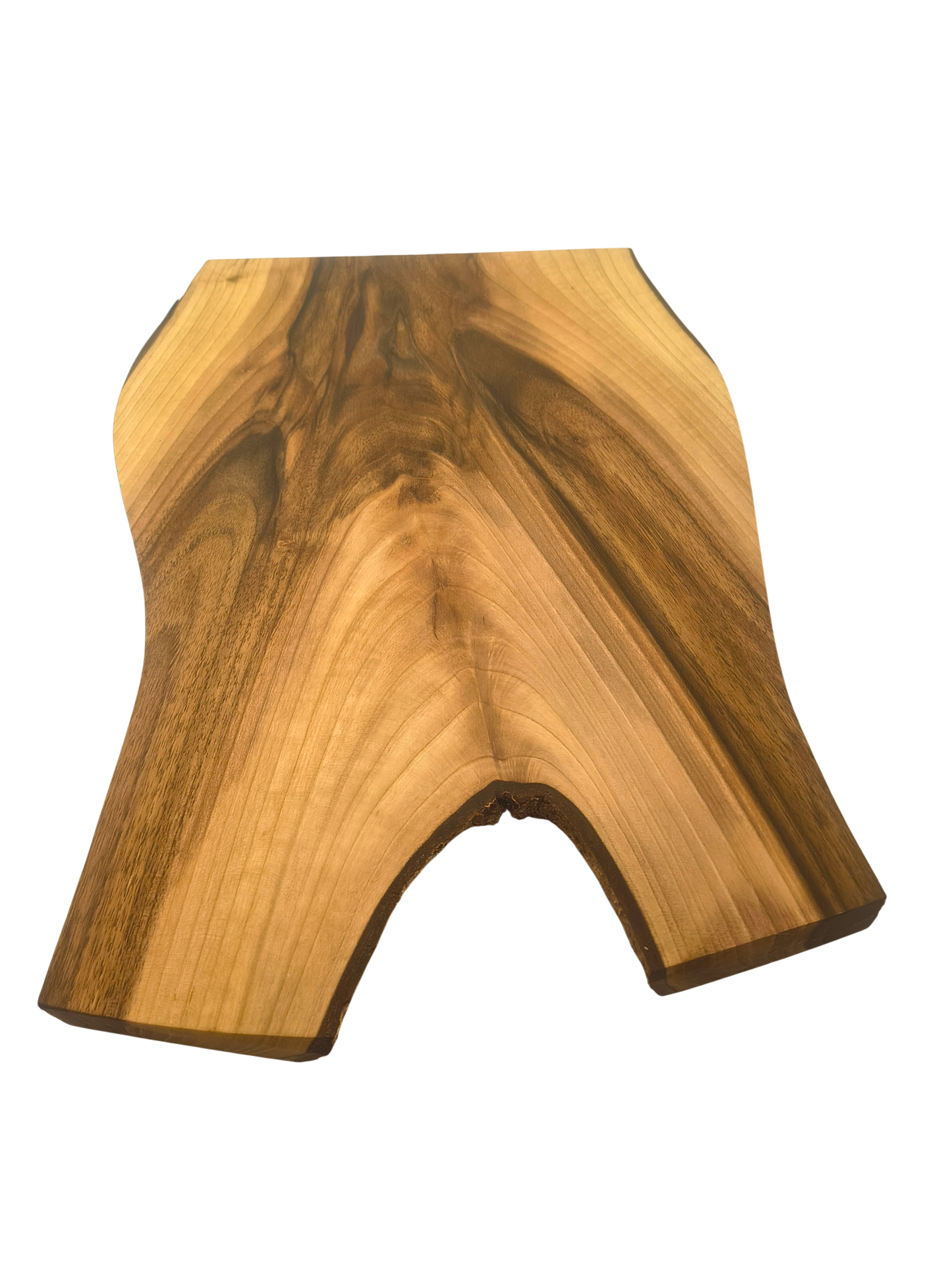 Deska z orzecha | Deska z drewna orzecha włoskiego – unikatowa, olejowana, okorowana, naturalna, idealna do kuchni i serwowania