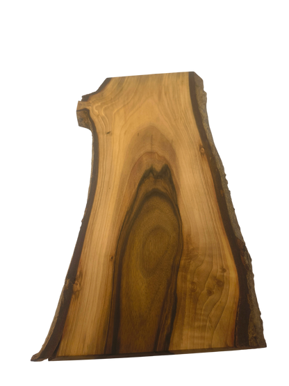 Deska z orzecha | Deska z drewna orzecha włoskiego – unikatowa, olejowana, okorowana, naturalna, idealna do kuchni i serwowania