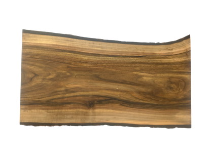 Deska z drewna orzecha włoskiego – unikatowa, olejowana, okorowana