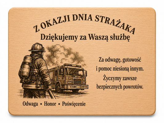 Planche rectangulaire en hêtre personnalisée avec gravure – Votre propre projet (Modèle 14)